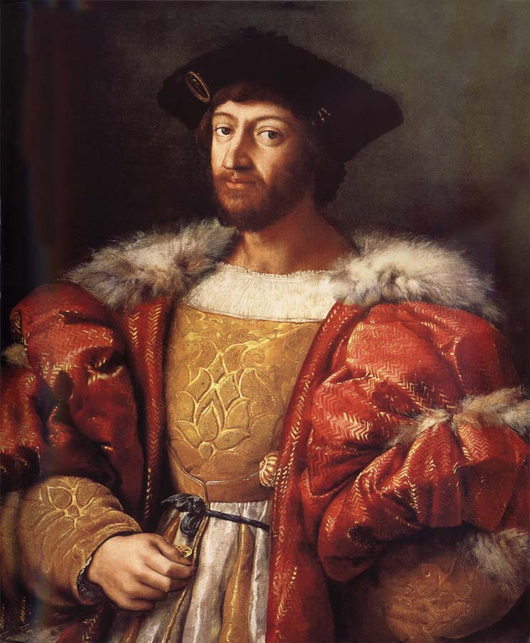 Raffaello Sanzio named Raffael Portrat of Lorenzo de Medici